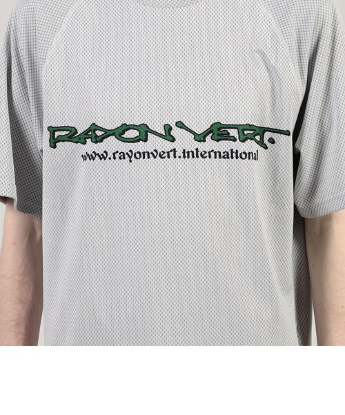 26SS タグ付き Rayon Vert. メッシュロンT 別注】rayon vert GRAPHENE T-SHIRT Tシャツ｜トゥモロ－ランドの