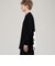 ALMOSTBLACK CREW NECK PRINT LONG