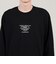 ALMOSTBLACK CREW NECK PRINT LONG