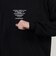ALMOSTBLACK CREW NECK PRINT LONG