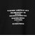 ALMOSTBLACK CREW NECK PRINT LONG