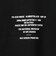 ALMOSTBLACK CREW NECK PRINT LONG