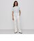 コットンピケ セーラーパンツ