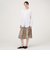 PLAN C PLEATED SKIRT