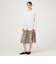 PLAN C PLEATED SKIRT