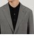 Super120'sウールポリエステル シングルブレステッド2Bジャケット