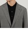 Super120'sウールポリエステル シングルブレステッド2Bジャケット