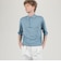 【WEB先行予約・別注】JOHN SMEDLEY コットン ポロカラーニット