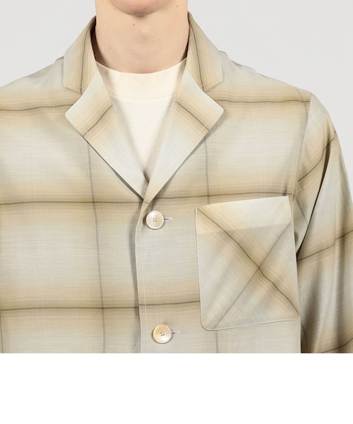 ペンドルトン　シルクジャケット WEB先行予約・別注】PENDLETON コットンシルク トップスタージャケット