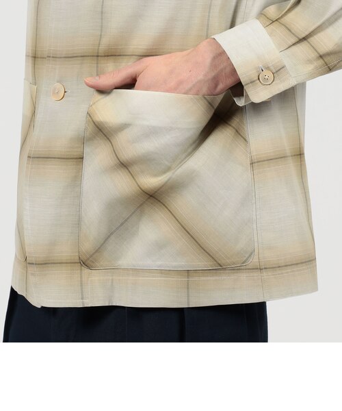WEB先行予約・別注】PENDLETON コットンシルク トップスタージャケット