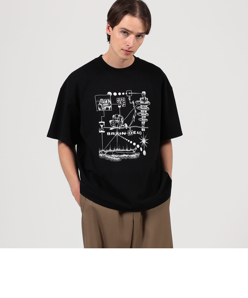 BRAIN DEAD MIND PUZZLE T-SHIRT｜トゥモロ－ランドの
