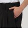 コットンシャンブレー 2プリーツ ショートパンツ
