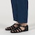 リネン バックベルト ペグトップスラックス SOLBIATI