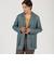 バンブーシルクコットン サファリジャケット HAVANA DORMEUIL