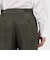 フレンチリネン バックベルト ショートパンツ