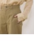 【WEB先行予約】モイストコットン セミワイドパンツ
