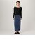 Courreges OFF SHOULDER RIB KNIT TOP