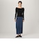 Courreges OFF SHOULDER RIB KNIT TOP