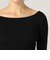 Courreges OFF SHOULDER RIB KNIT TOP