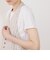 リネンシルクノットストライプ ネックバンドベスト