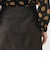ベジタブルレザー トラペーズミニスカート