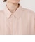 【WEB先行予約】シルクレーヨンブロード メンズライクシャツ