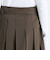 ウールライク ラッププリーツスカート