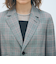 ライトウールチェックシングルブレストジャケット
