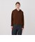 クレープコットンジャージー フーデッドプルオーバー