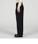 ウールリネンコットン 2タックワイドストレートパンツ