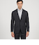 SUPER120’Sウール ストレッチ シングルブレステッド 2Bジャケット