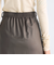 【WEB先行予約】Super160's ウールツイル Iラインスカート