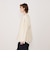 ウールシルクダブルクロス ドルマンスリーブジャケット