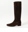 FABIO RUSCONI VELOUR ロングブーツ