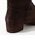 FABIO RUSCONI VELOUR ロングブーツ