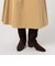 FABIO RUSCONI VELOUR ロングブーツ