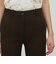 ナチュラルストレッチウール セミフレアパンツ