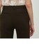 ナチュラルストレッチウール セミフレアパンツ
