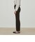 ナチュラルストレッチウール スリムパンツ