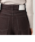 ハードツイストデニム ワイドストレートパンツ