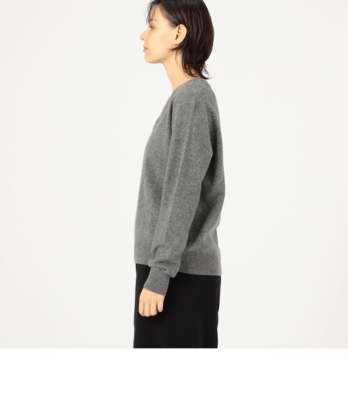 ENTIRE STUDIOS カシミヤ ニット Vネック XS/S グレー entire studios KNIT V-NECK｜トゥモロ－ランドのアウトレット通販