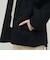 【WEB先行予約】ダブルフェイスチェックジャガード フーディーミディコート