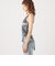 SIMONE WILD HAMMERED VELVET ボディスーツ