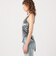 SIMONE WILD HAMMERED VELVET ボディスーツ