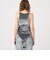 SIMONE WILD HAMMERED VELVET ボディスーツ