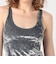 SIMONE WILD HAMMERED VELVET ボディスーツ