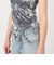 SIMONE WILD HAMMERED VELVET ボディスーツ