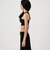 Courreges JERSEY BRA ナイロンポリウレタン クロップドタンクトップ