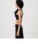 Courreges JERSEY BRA ナイロンポリウレタン クロップドタンクトップ