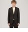 ウールナチュラルストレッチ シングルブレステッド 2Bジャケット DRAGO
